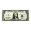 USA 1935E $1 Note, FR #1614, Priest-Humphrey, Silver Certificate, AU