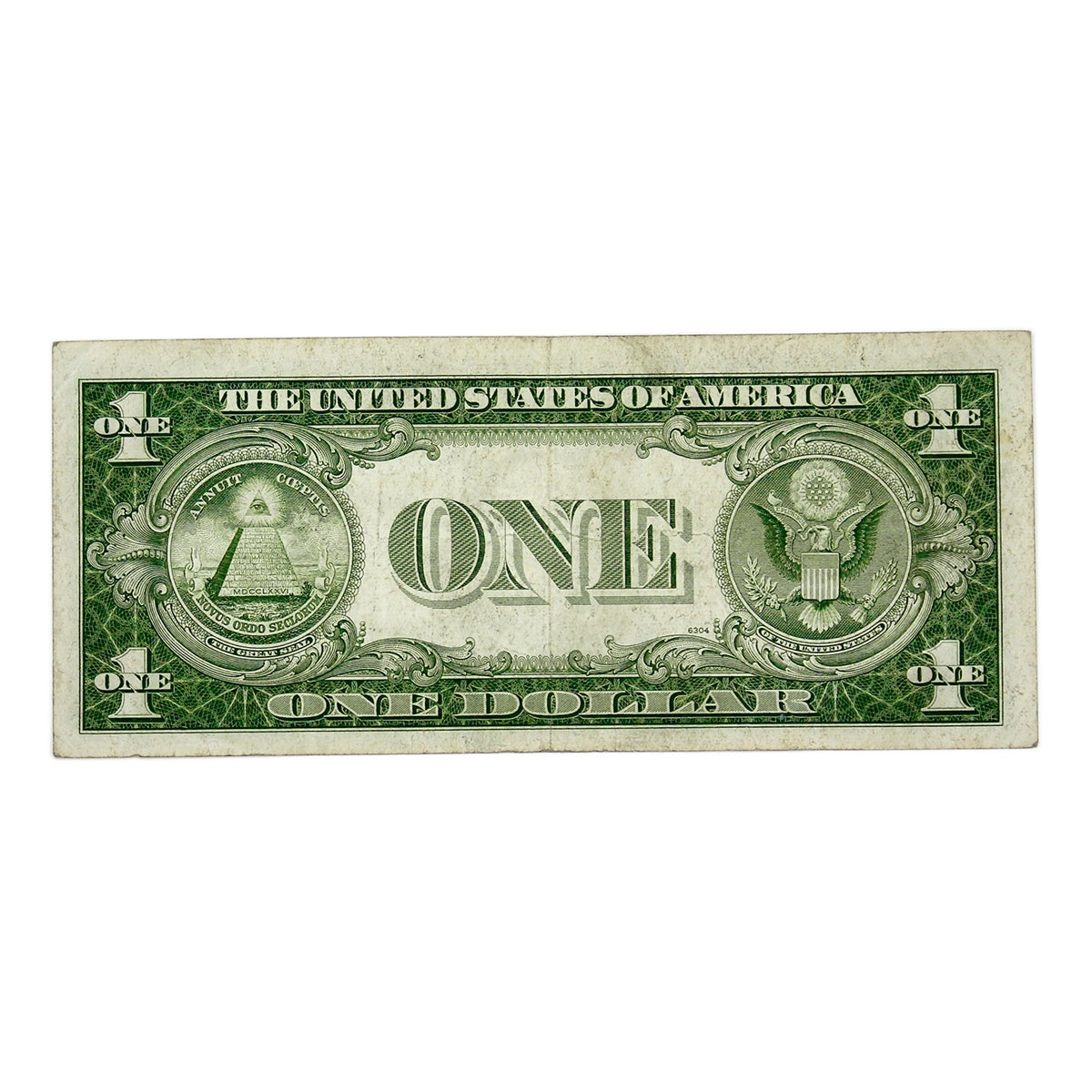 USA 1935F $1 Note, FR #1615, Priest-Anderson, Silver Certificate, VF