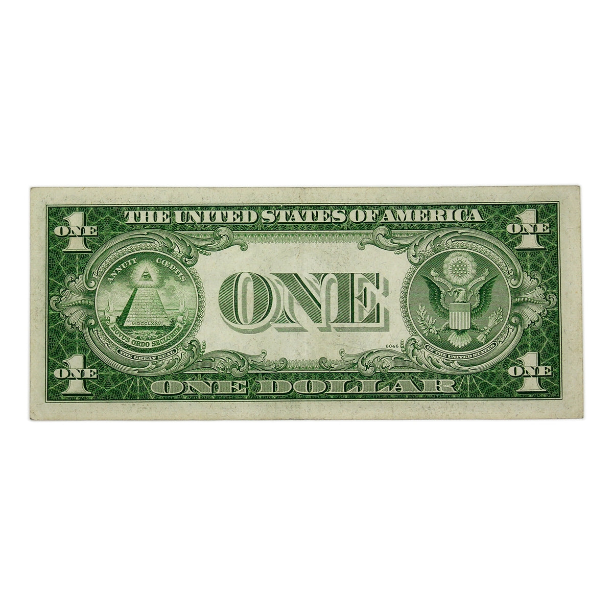 USA 1935F $1 Note, FR #1615, Priest-Anderson, Silver Certificate, F-VF