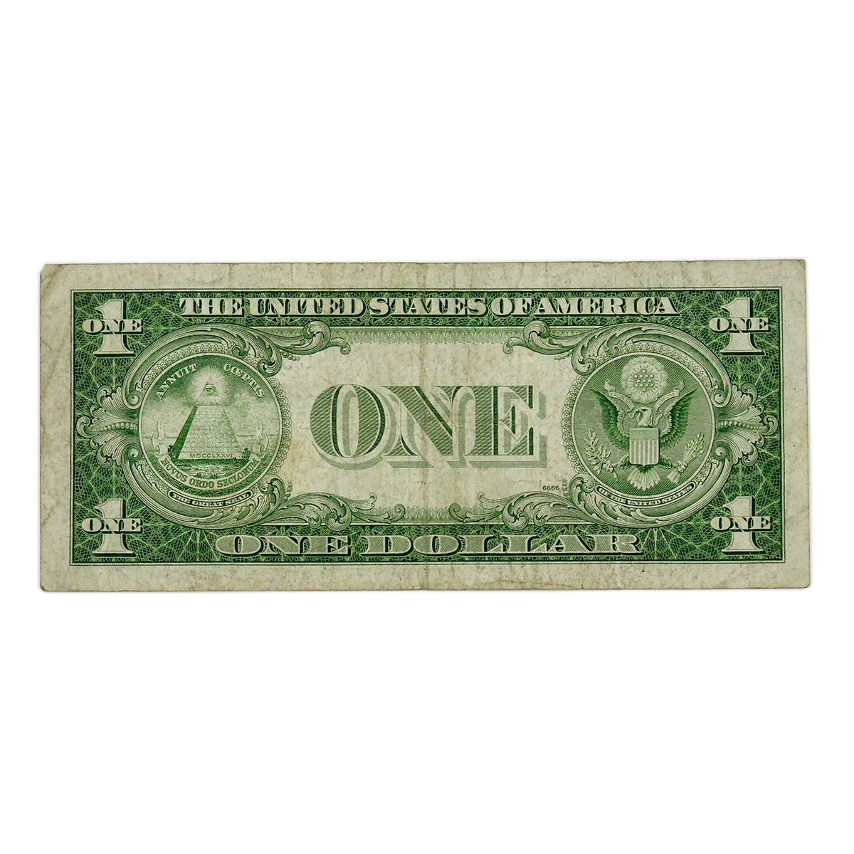 USA 1935G $1 Note, FR #1616, Smith-Dillon, Silver Certificate, VF