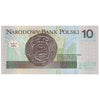 Poland 1994 10 Zlotych Note, Pick #173a, UNC