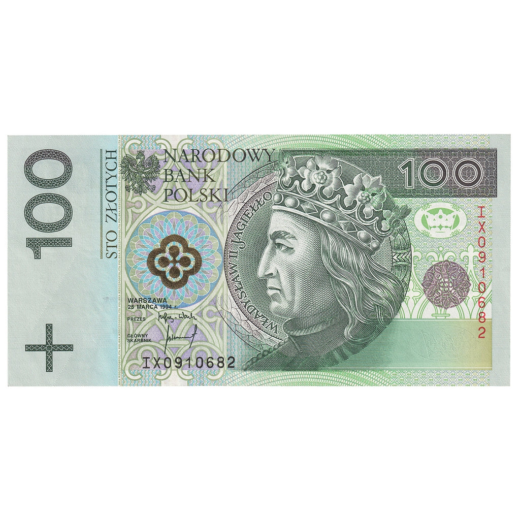 Poland 2012 100 Zlotych Note, Pick #186, UNC