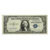 USA 1935G $1 Note, FR #1617*, Smith-Dillon, Silver Certificate, Star Note, VF