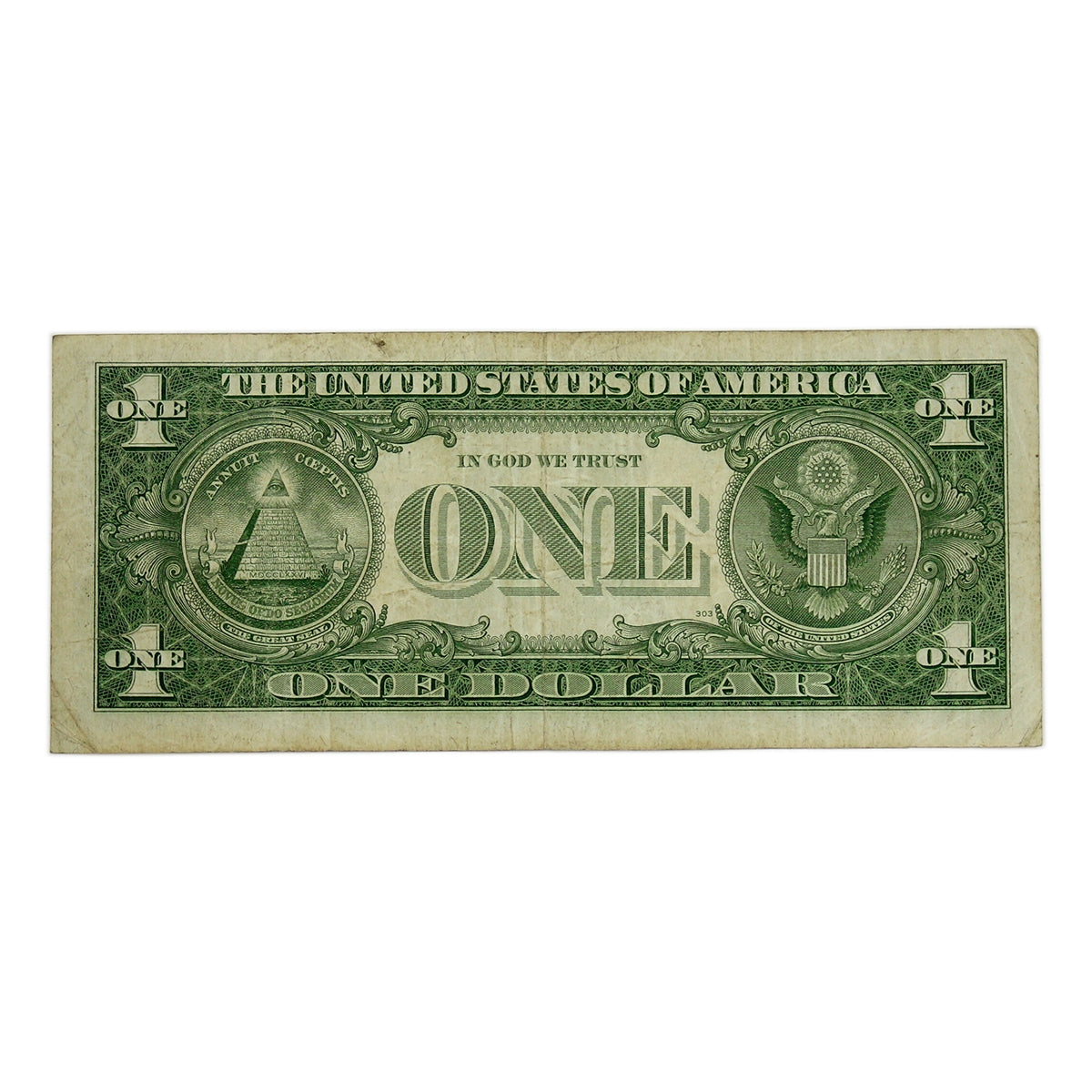 USA 1957 $1 Note, FR #1619, Priest-Anderson, Silver Certificate, VF