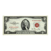 USA 1953 $2 Note, FR #1509, Priest-Humphrey, EF-AU