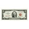 USA 1963A $2 Note, FR #1514, Grahahan-Dowler, AU-UNC