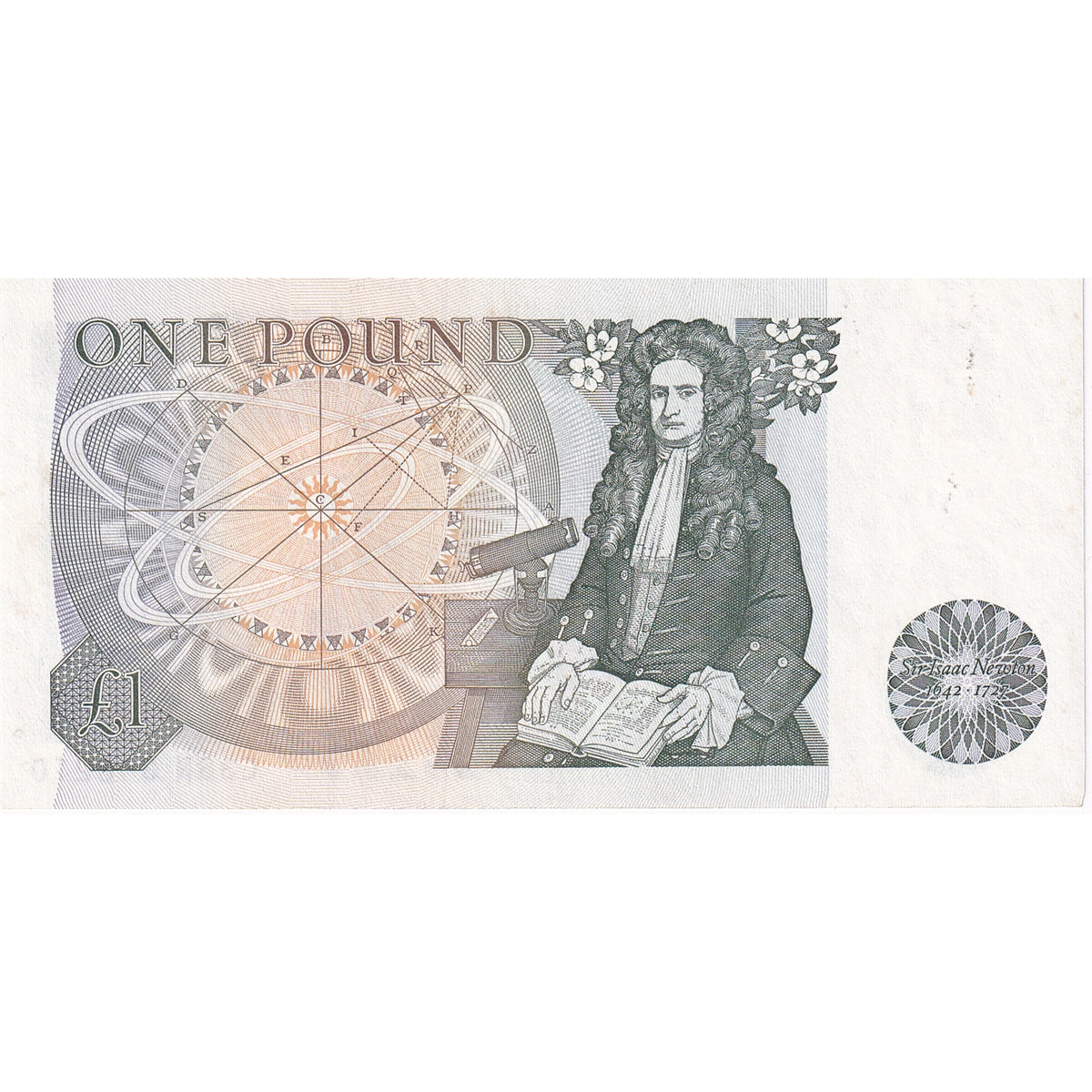 Great Britain 1978 1 Pound Note, C--N, UNC