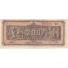 Greece Note 1944 200 Million Drachmai, UNC