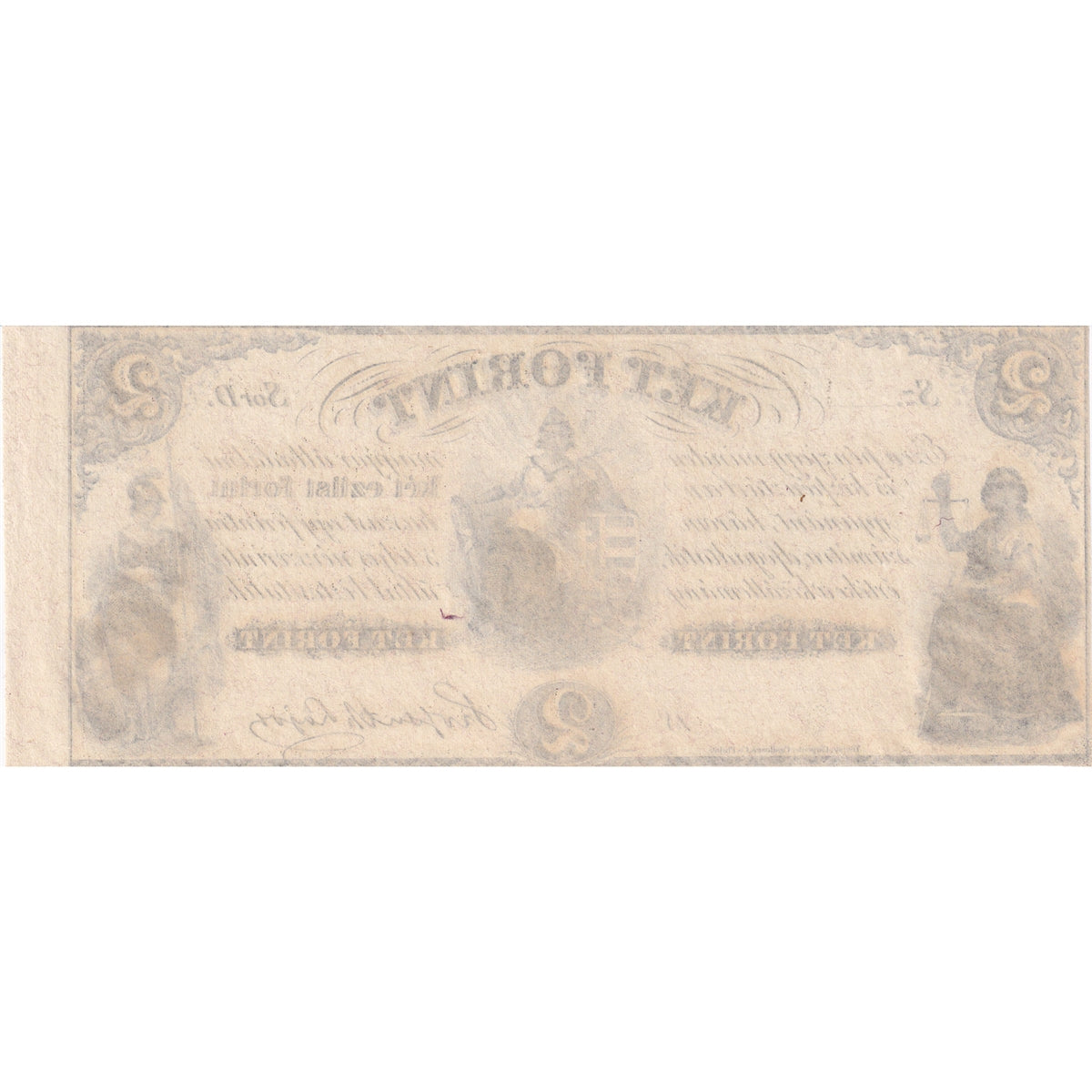 Hungary Note 18__ 2 Forint, Remainder, UNC