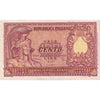Italy Note 1951 100 Lire, Parisi, AU
