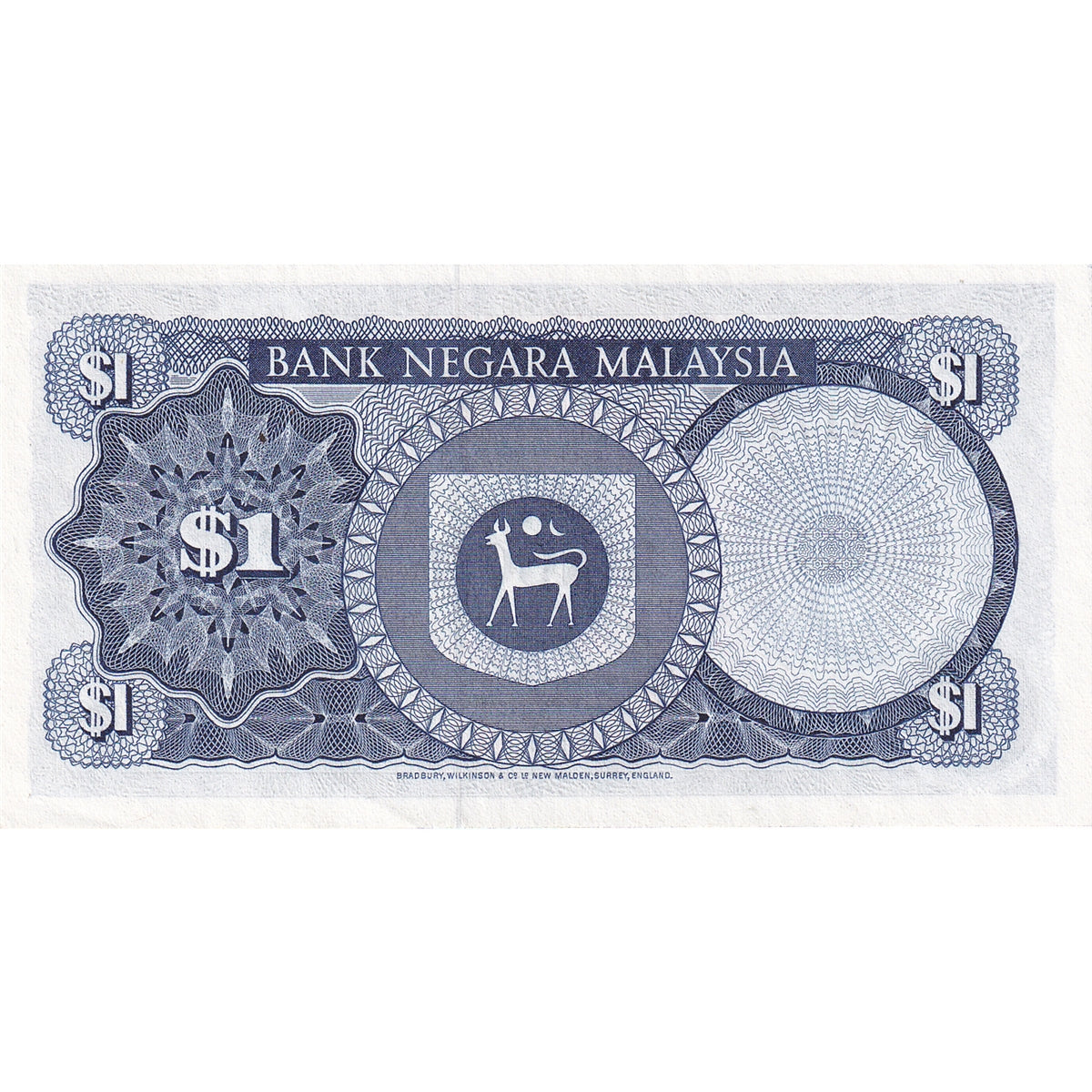 Malaysia Note 1981 1 Ringgit, UNC