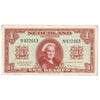 Netherlands 1945 1 Gulden Note, Pick #70, EF-AU