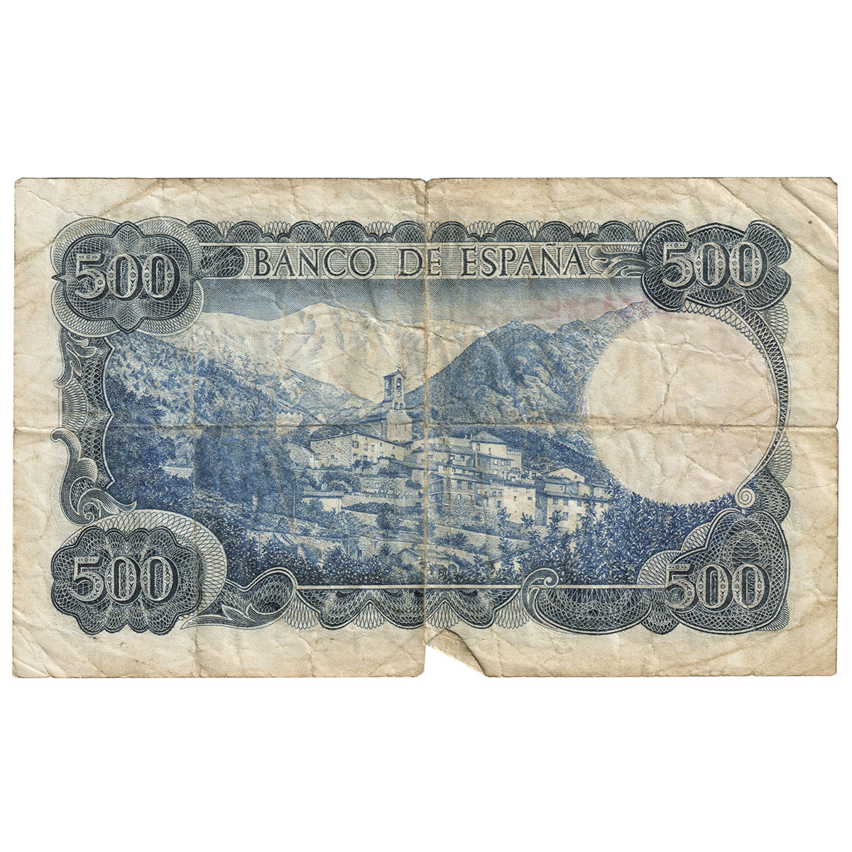 Spain 1971 500 Pesetas Note, Pick #153a, CIRC
