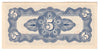 Philippines Note 1942 5 Centavos, UNC