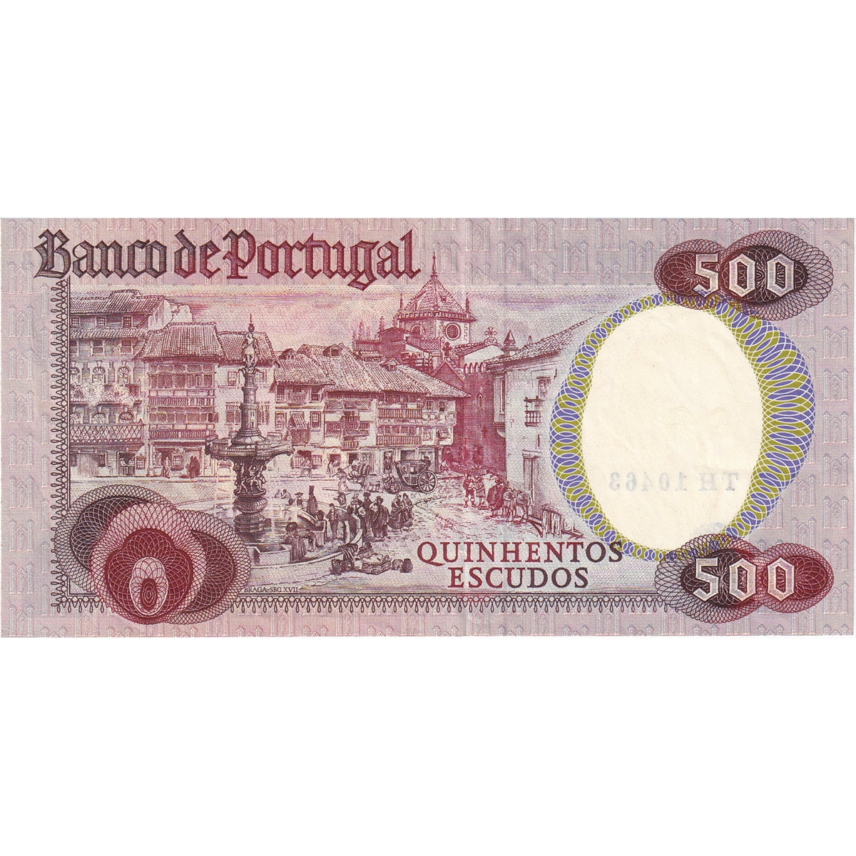 Portugal Note 1979 500 Escudos, EF