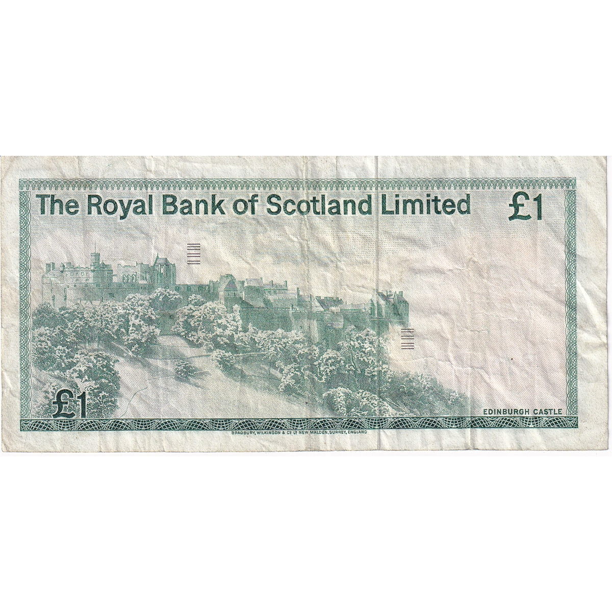 Scotland 1978 Royal Bank of Scotland 1 Pound Note, VF