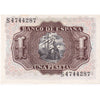 Spain 1953 1 Peseta Note, UNC