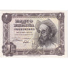 Spain Note 1951 1 Peseta, UNC