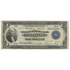 USA 1918 $1 Note, FR #718, Federal Reserve Bank of Cleveland, VG-F