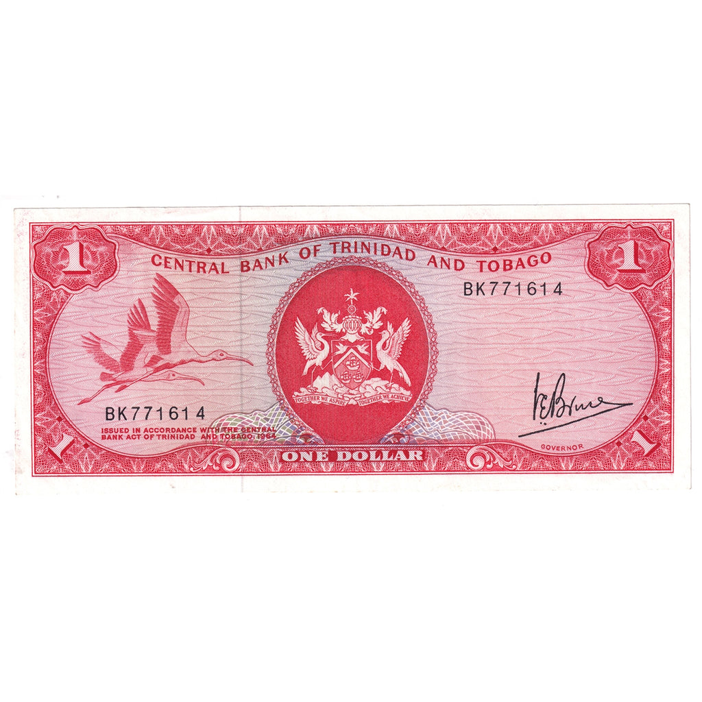 Trinidad Note 1964 1 Dollar, AU