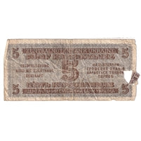 Ukraine 1942 5 Karbowanez Note, Pick #51, Circ