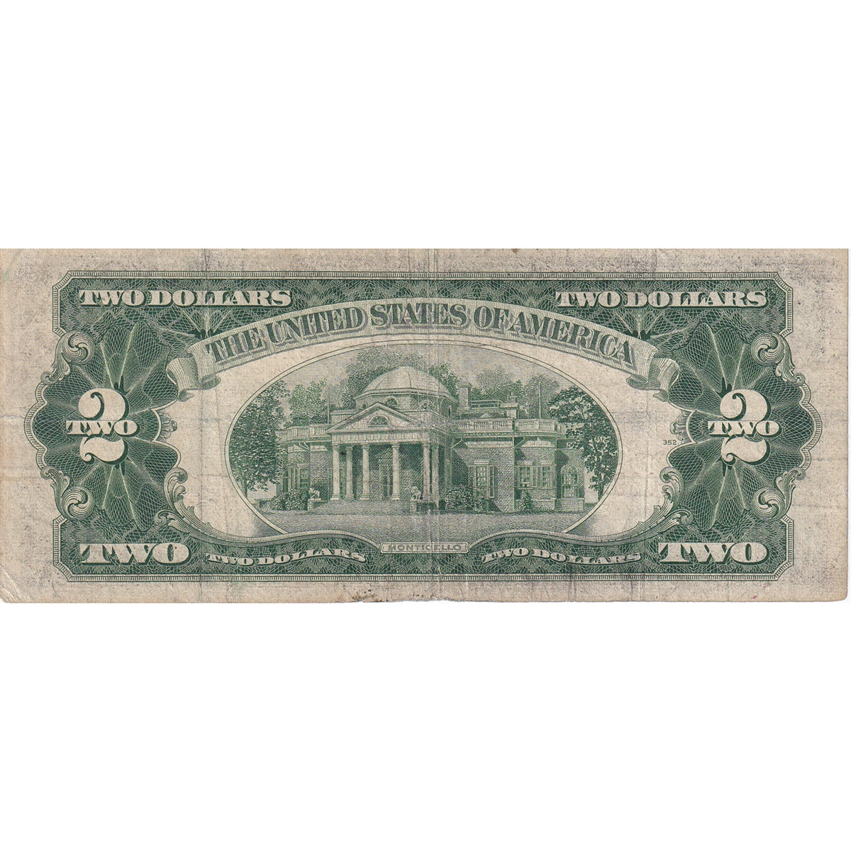 USA 1928G $2 Note, FR #1508, Clark-Snyder, F