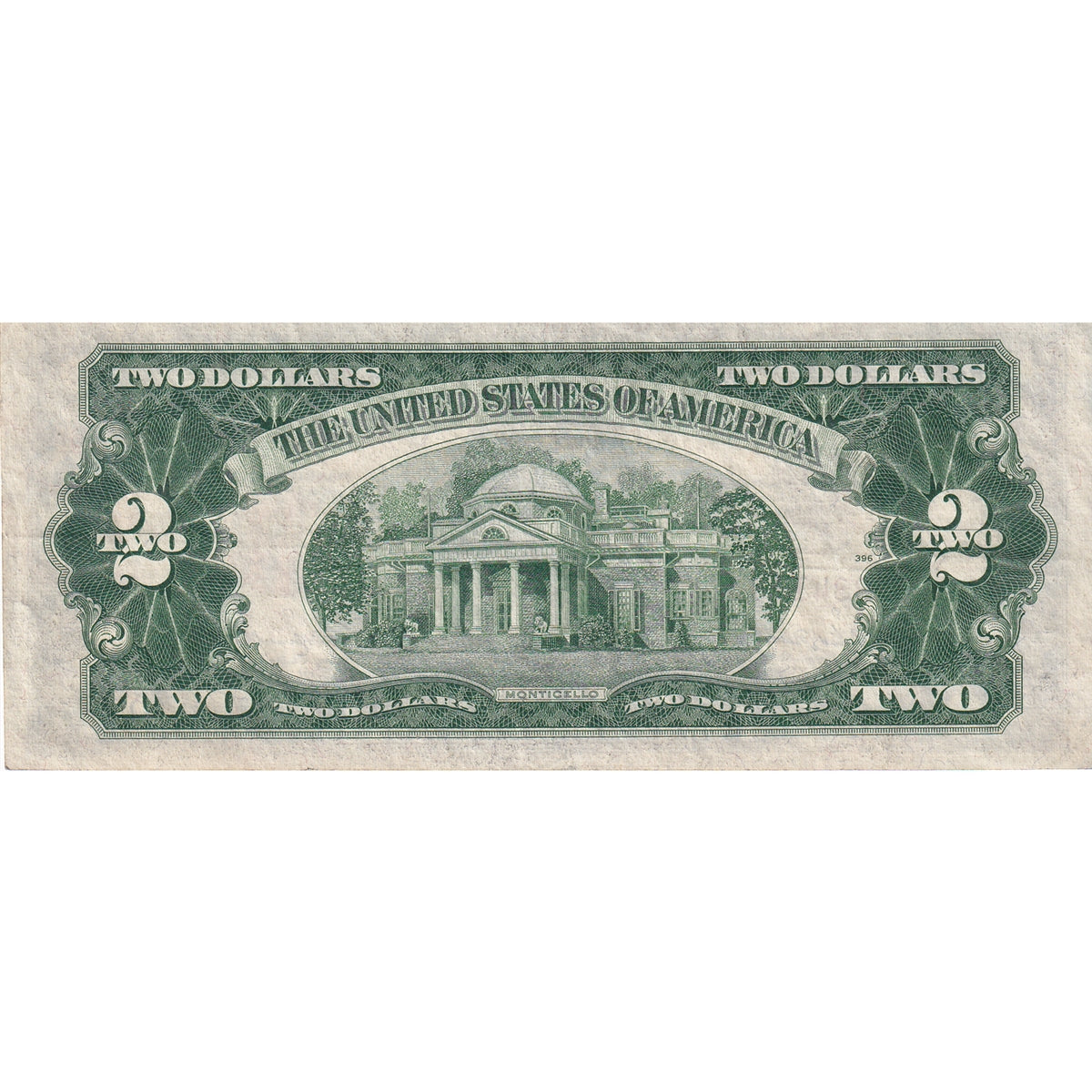 USA 1953 $2 Note, FR #1509, Priest-Humphrey, EF