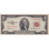 USA 1953A $2 Note, FR #1510, Priest-Anderson, AU