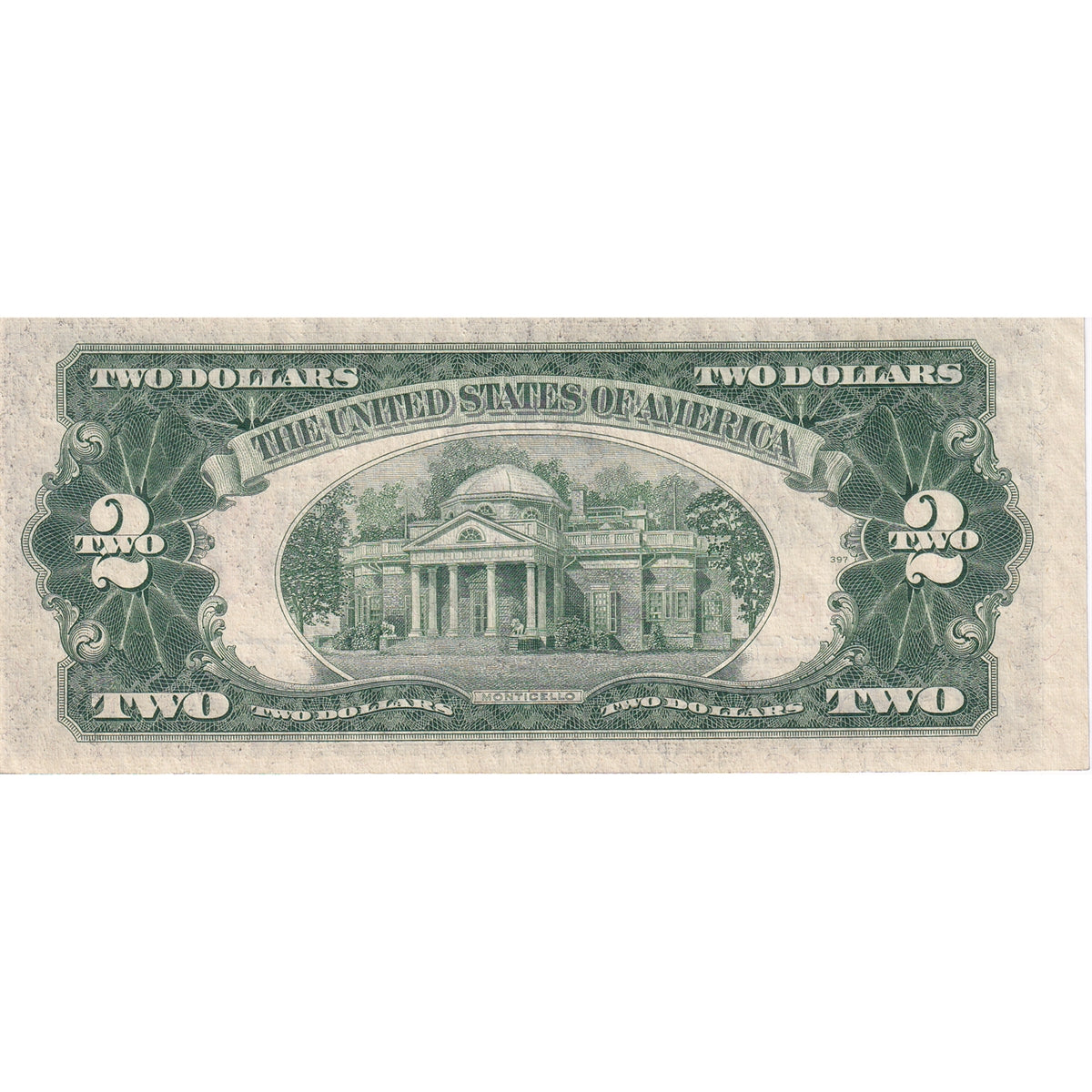 USA 1953B $2 Note, FR #1511, Smith-Dillon, EF