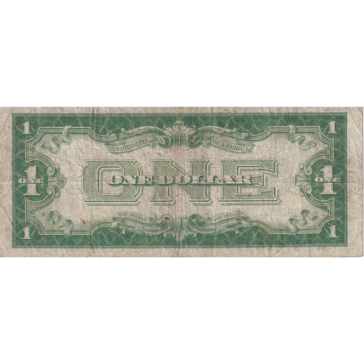 USA 1928A $1 Note, FR #1601, Woods-Mellon, Silver Certificate, F