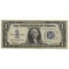 USA 1934 $1 Note, FR #1606, Julian-Morgenthau, Silver Certificate, F-VF