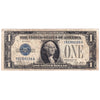 USA 1928A $1 Note, Silver Certificate, FR #1601, Woods-Mellon, VF