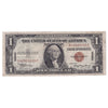 USA 1935A $1 Note, Silver Certificate, FR #2300, Julian-Morgenthau, Hawaii, VF