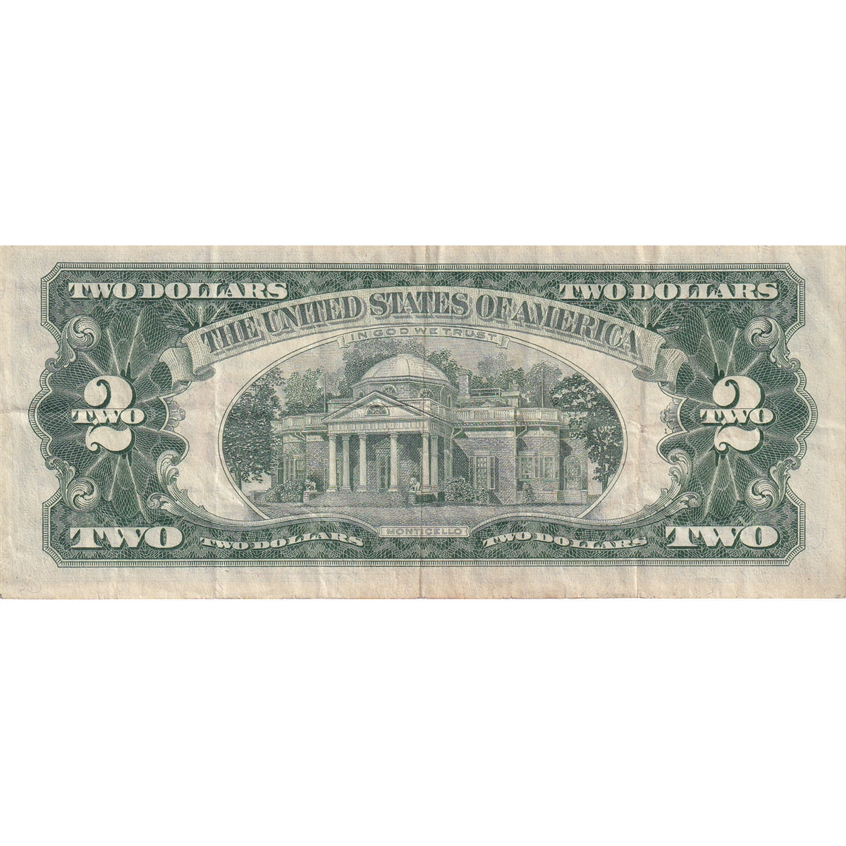 USA 1963 $2 Note, FR #1513, Granahan-Dillon, VF