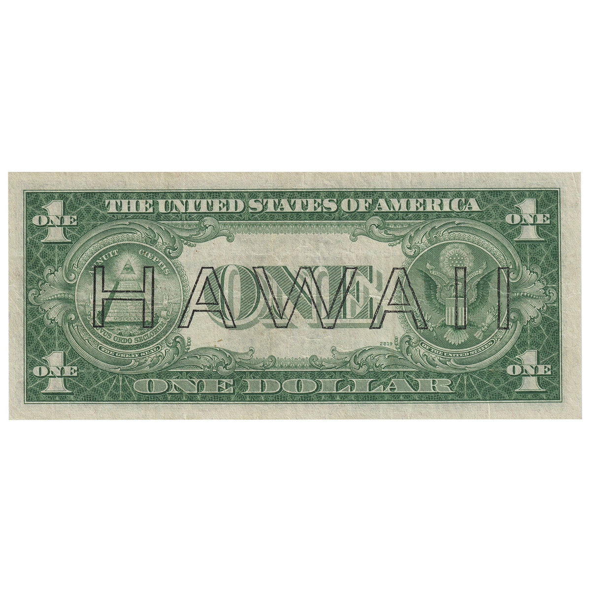 USA 1935A $1 Note, FR #2300, Julian-Morgenthau, Silver Certificate, Hawaii, VF-EF