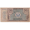 USA 1948-51 50-Cents Military PMT Certificate, Series 472, F