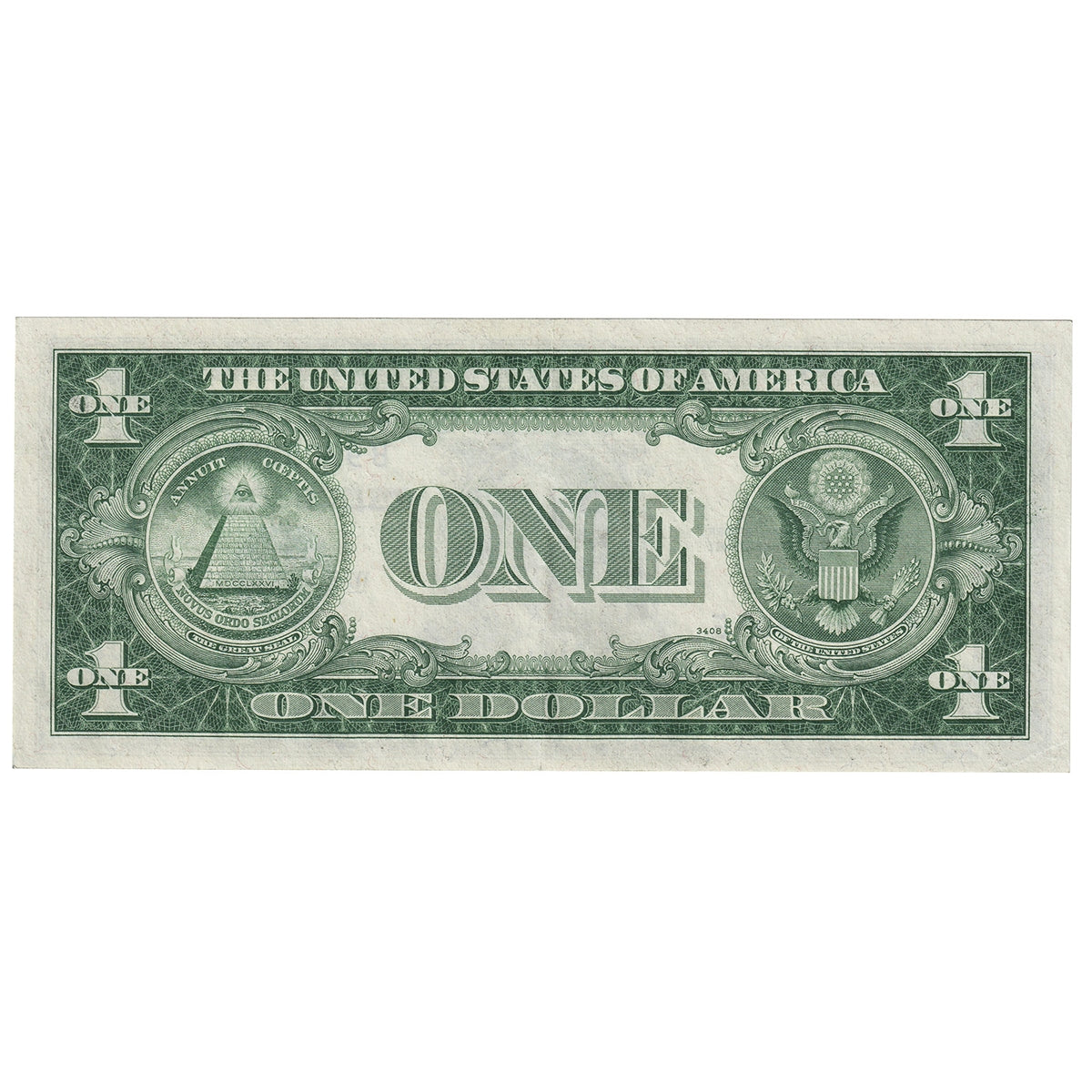 USA 1935C $1 Note, FR #1612, Julian-Snyder, Silver Certificate, EF-AU