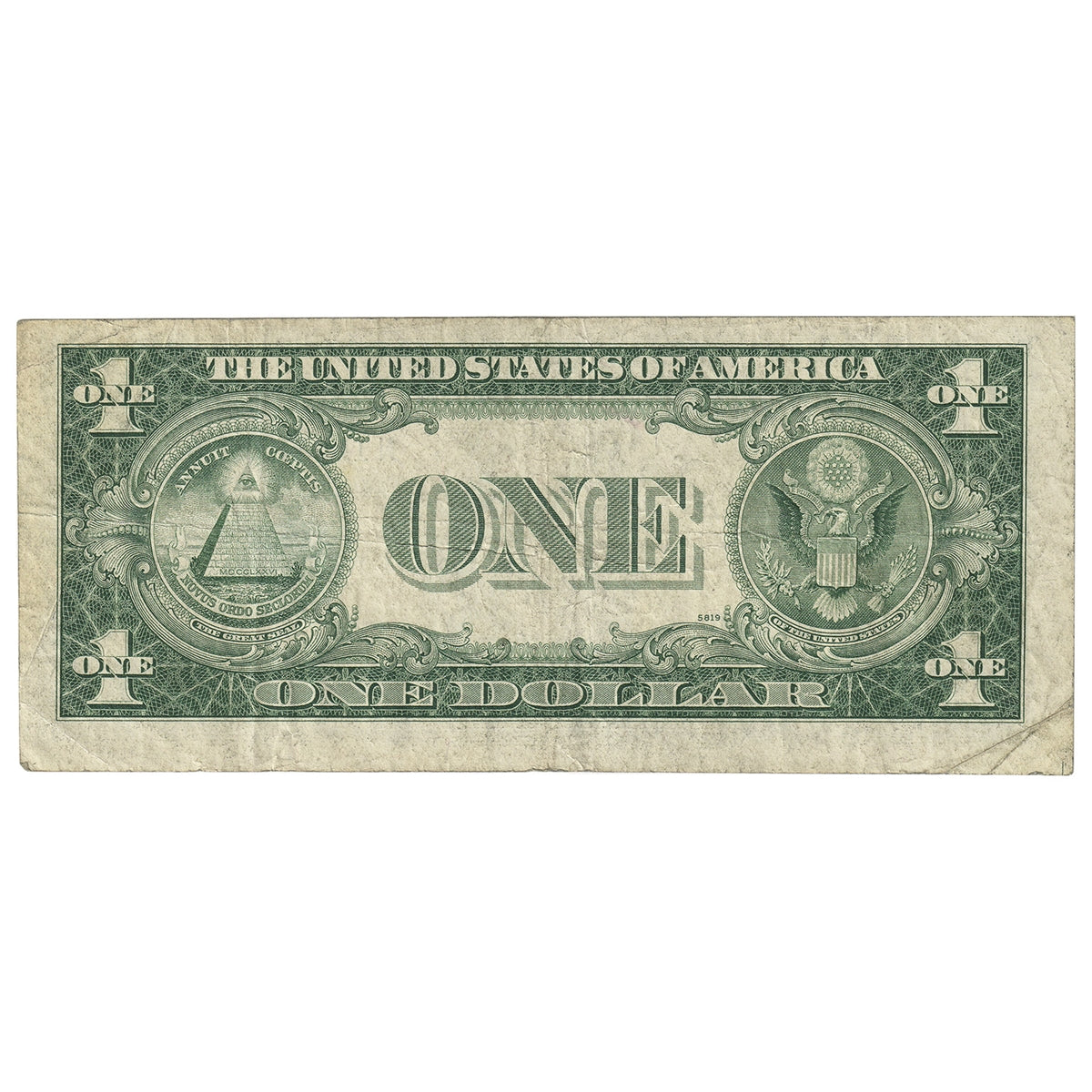 USA 1935D $1 Note, FR #1613, Clark-Snyder, Silver Certificate, CIRC