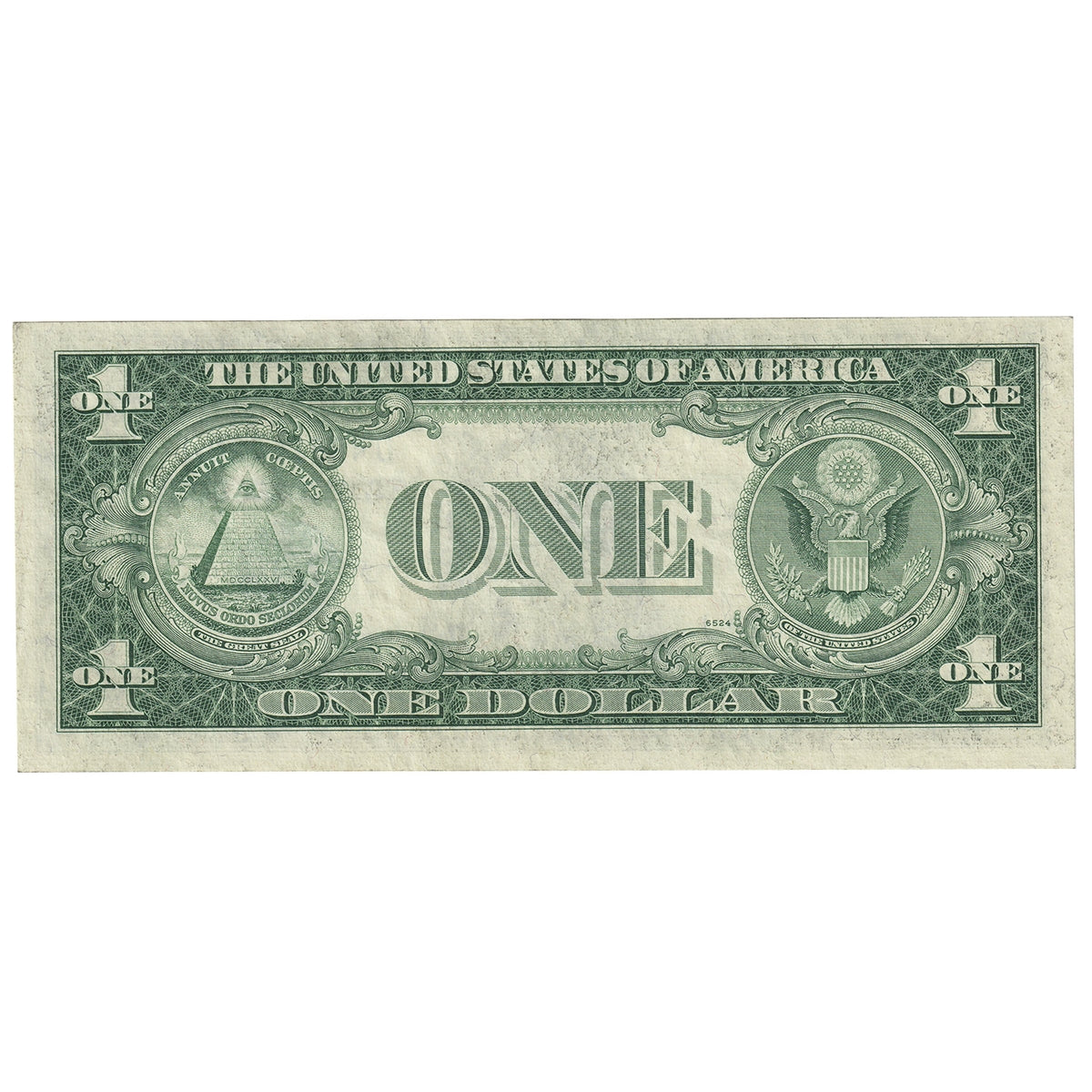 USA 1935G $1 Note, FR #1616, Smith-Dillon, Silver Certificate, AU-UNC