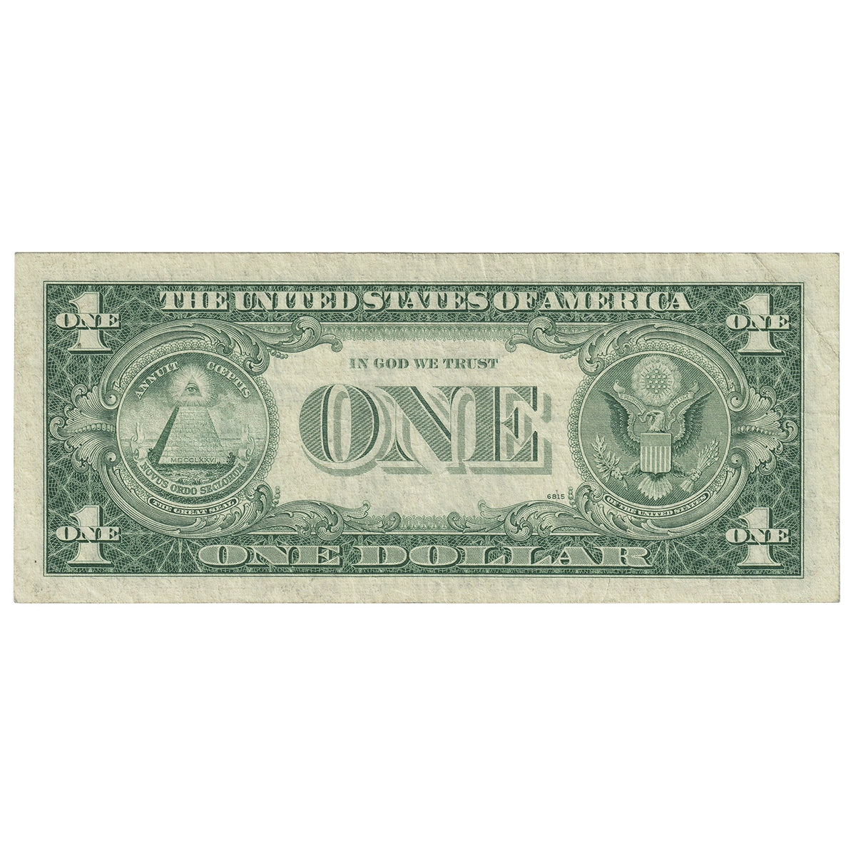 USA 1935H $1 Note, FR #1618, Granahan-Dillon, Silver Certificate, VF-EF