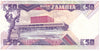 Zambia Note 1986-88 50 Kwacha, VF-EF