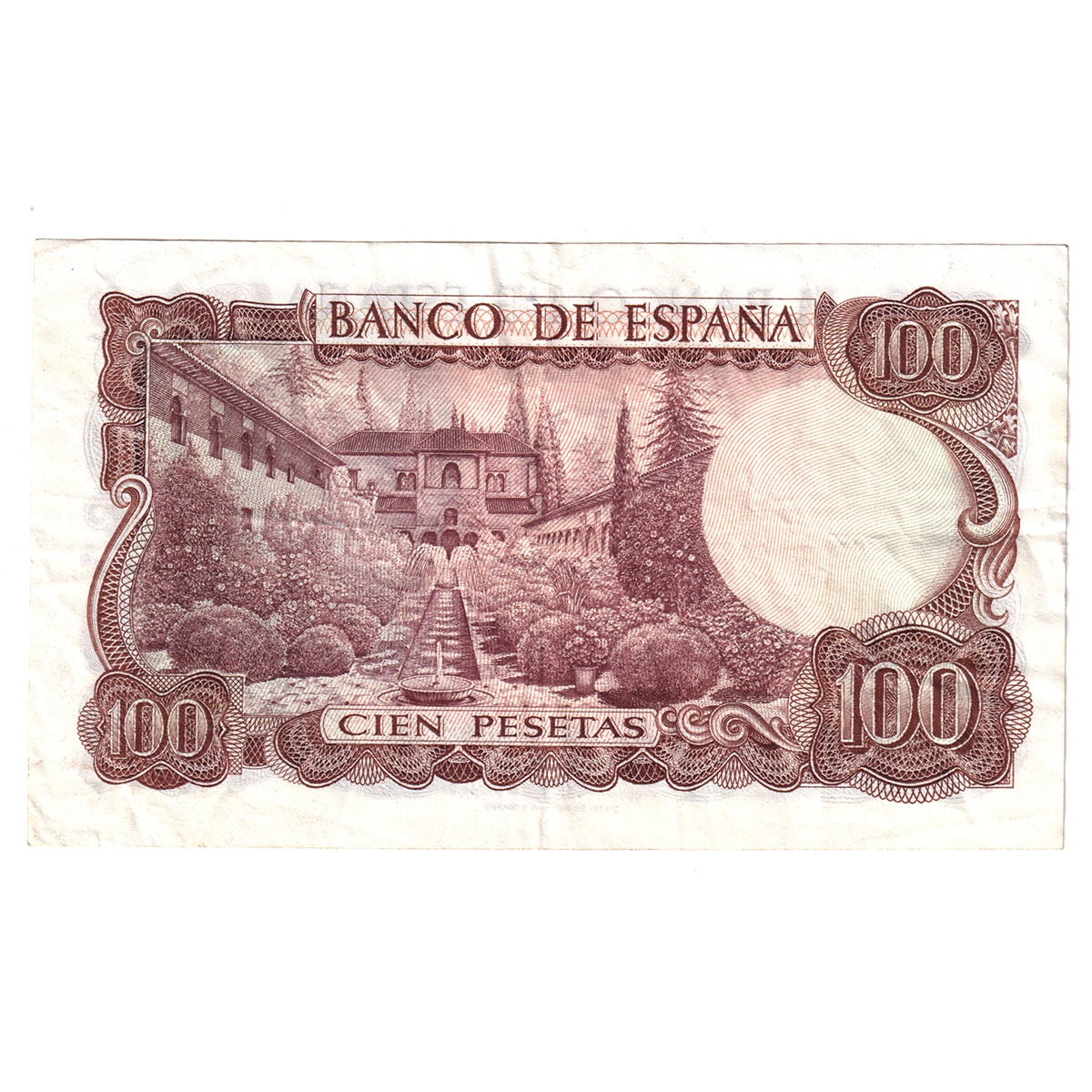 Spain Note 1970 100 Pesetas, VF