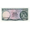 Scotland 1980 Royal Bank of Scotland 1 Pound Note, VF-EF