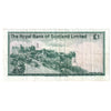 Scotland 1980 Royal Bank of Scotland 1 Pound Note, VF-EF