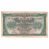 Belgium Note 1943 10 Francs, VF-EF