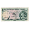 Scotland 1979 Royal Bank of Scotland 1 Pound Note, VF