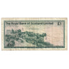 Scotland 1979 Royal Bank of Scotland 1 Pound Note, VF