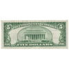 USA 1929 $5 Note, FR #1850G, Jones-Woods, Federal Reserve Bank of Chicago, EF