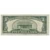 USA 1934C $5 Note, FR #1653, Julian-Snyder, Silver Certificate, VF
