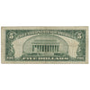 USA 1934C $5 Note, FR #1653, Julian-Snyder, Silver Certificate, F